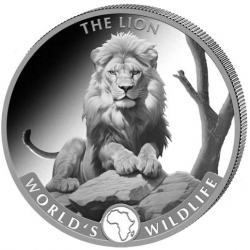 1 oz Lion - Congo World's...