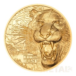1 oz gold Tiger - Nature...