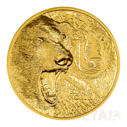 1 oz gold Bear - King of...