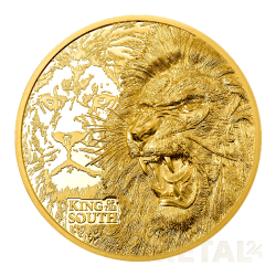 1 oz gold Lion - Nature...
