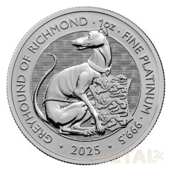 1 oz silver Tudor Beasts...