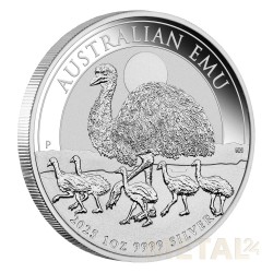 1 oz EMU d'Australie 2025 -...