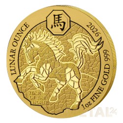 1 oz Lunaire 2026 - année...