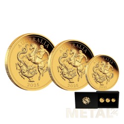 Set 3 Soeverein goud Proof...