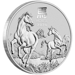 2 oz Lunar III  Argent | 2026