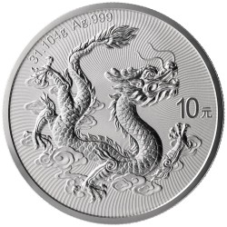 1 oz Dragon Argent 2025 |...