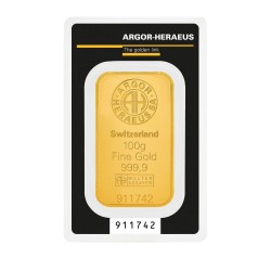 100g Lingot Or - Argor...