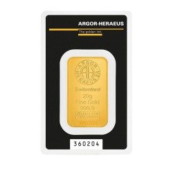 20g  Lingot Or - Argor...