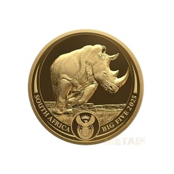 1 oz Big Five Rhinoceros...