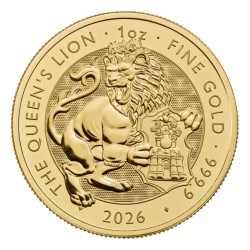 1 oz Tudor Beasts - le Lion...