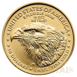 1/4 oz Eagle 10$ Or | 2026