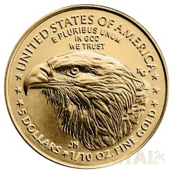 1/10 oz Eagle 5$ Or | 2026