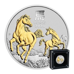 1 oz Lunar III - Horse...