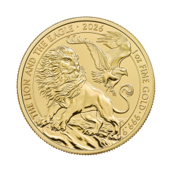 1 oz British Lion & Eagle...