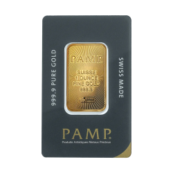1 oz Lingot d'or PAMP | New