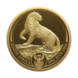 1 oz Big Five Leopard Gold...