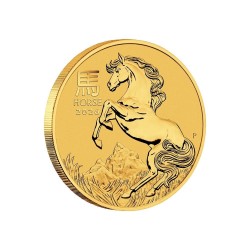 1 oz Lunar III Paard Goud 2026