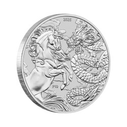 1 oz Dragon et Cheval...