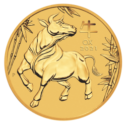 1 oz Ox Lunar III  |Gold| 2021