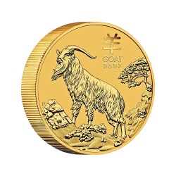 10 oz Lunar III Chèvre Or 2027