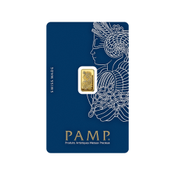 1g PAMP Fortuna Gold bar | New