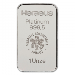 1 oz Heraeus - Lingot de...