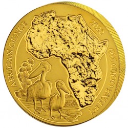 1 oz Pélican Rwanda |Or| 2022