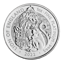 1 oz Tudor Beasts Lion...