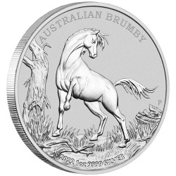 1 oz Brumby Austalia Silver...