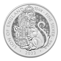 10 oz Lion Tudor |Argent| 2022