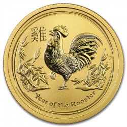 1 oz Lunar II Coq |Or| 2017