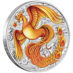 1 oz Phoenix Coloré 2022...