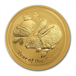 1 oz Lunar II Lapin |Or| 2011