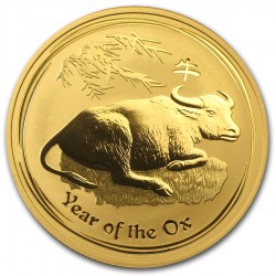 1 oz Lunar II Ox |Gold| 2009