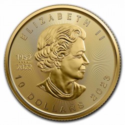 1/4 oz Maple Leaf |Gold | 2023