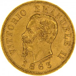 10 Lires Victor-Emmanuel II...