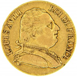 20 Francs Louis XVIII...