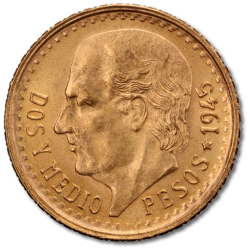 2.5 Pesos |Or | Mexique