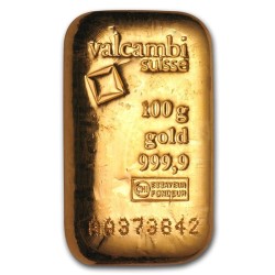 100g Gold bar | circulated...