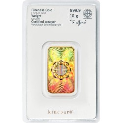 10g Kinebar Heraeus |Goud|