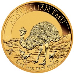 1 oz Emu d'Australie |Or| 2023