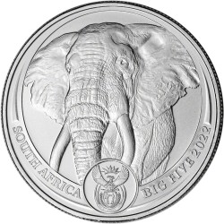 1 oz Big Five Elephant...