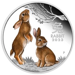 1 oz Lapin Lunar III coloré...