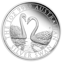 1 oz Cygne d'Australie BE...