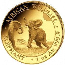 1 oz Elephant Somalia...