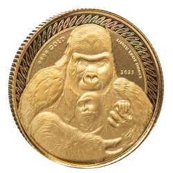 1 oz Gorilla Zilver Back...