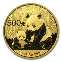 1 oz Panda 500 Yuan |Goud| Mix