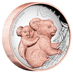 5 oz Koala Pink Gold Plated...