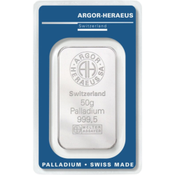 50g Bar |Palladium| Argor...