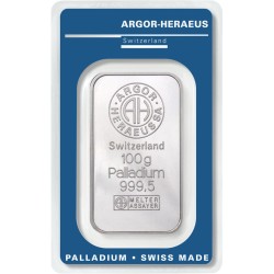 100g Bar |Palladium| Argor...